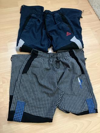 2x turisticke nohavice, kugo,134