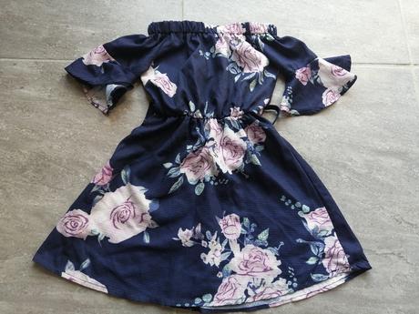 Kvetované ľahké šaty v86-92, 1r., 86