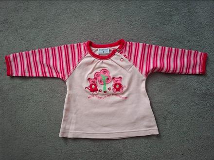 Detské tričko s dlhým rukávom, fixoni,62