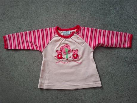 Detské tričko s dlhým rukávom, fixoni,62