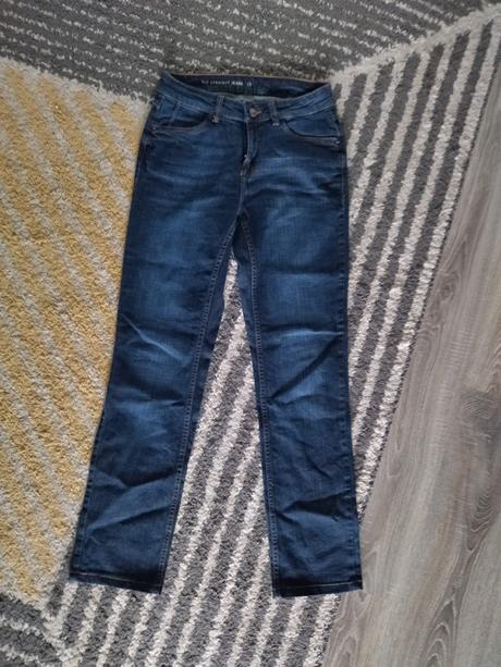 Straight jeansy, c&a,34