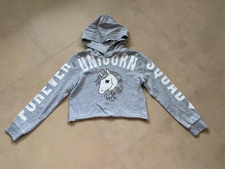 Mikinka jednorozec, h&m,134