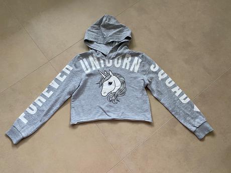Mikinka jednorozec, h&m,134