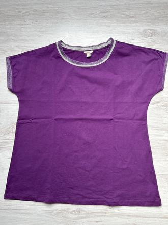 Fialové tričko esprit, esprit,xl