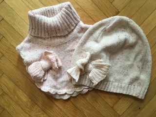 Set čiapka a nákrčník 86/98, h&m,86