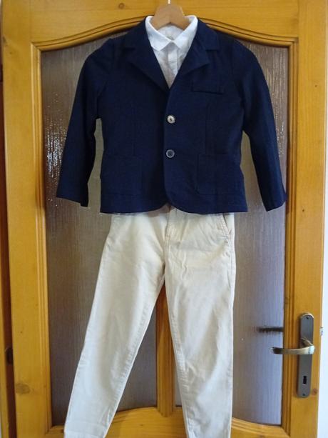 Sako alan,nohavice a košeľa zara, 122