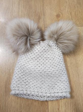 Čiapka nadherna,teplá s brmbolcami 5r-9r, coccodrillo,128