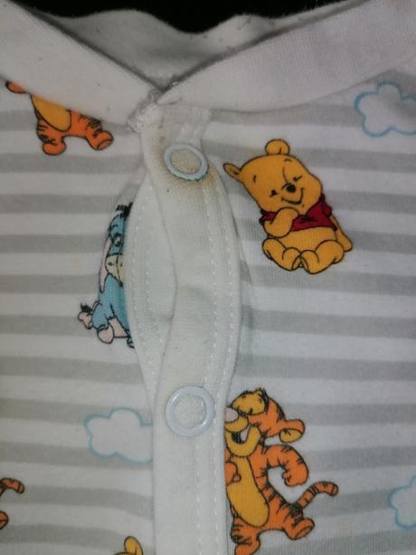 Pyžamka macko pooh, h&m,62