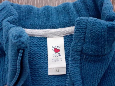 Svetrík s mackom, baby club,74