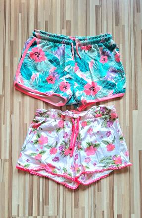 2x dievčenské šortky 164, terranova,164