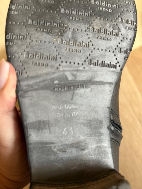 Čižmy z pravej kože baldinini, baldinini,41