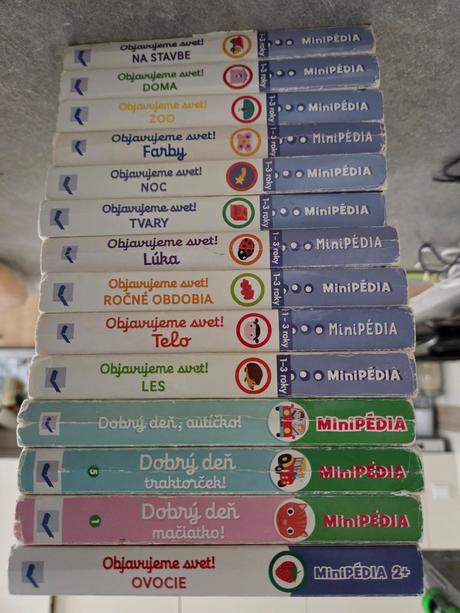 Knihy minipedia 14 ks, 
