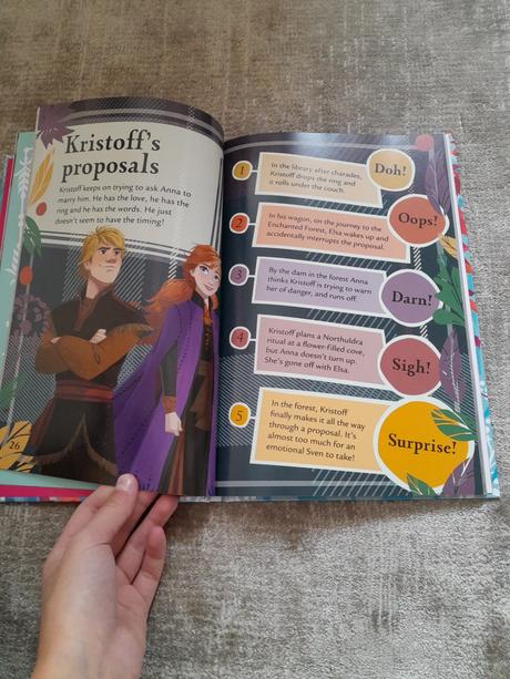 Knižka frozen 2 po anglicky, 