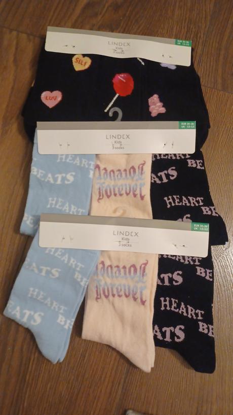 Ponožky lindex(nové balenie), lindex,34
