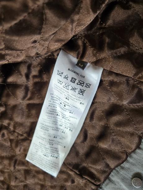 Kožušinová rifľová bunda gas, m