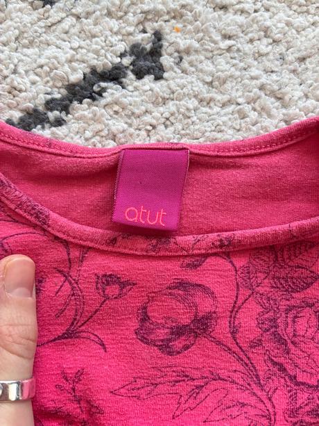 Atut tunika+zdarma tenky fialovy rolacik, 110