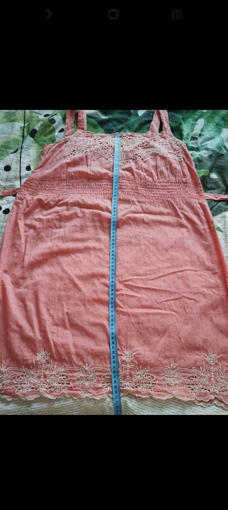 Letné vyšívané šaty, s