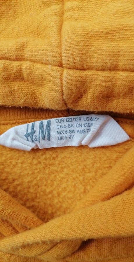 Horcicova mikina, h&m,122