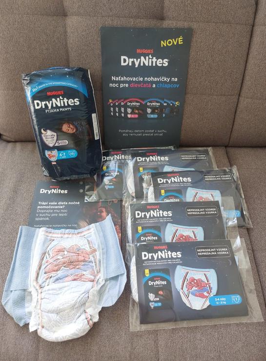 DryNites® naťahovacie nohavičky na noc pre deti