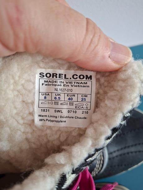 Sorel dámske/dievčenské topánky na zimu veľkosť 39, sorel,39