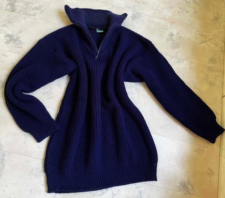 Športový hrubší pulóver, l