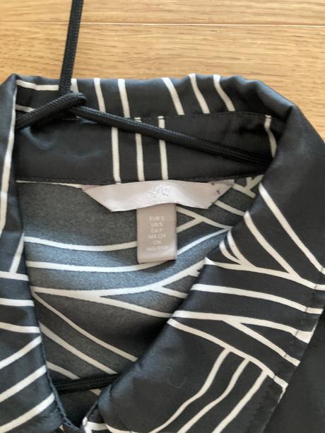 Saténová bluzka h&m, h&m,s