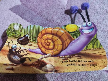 Slimáčikov dom - knižka pre malé deti,