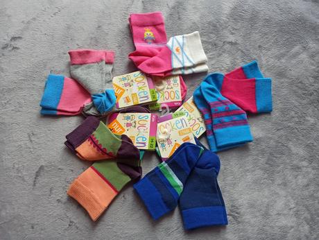 Ponožky, 2 páry, 19-22, 19 / 20 / 21 / 22