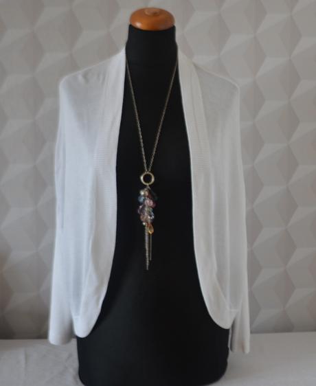 Lindex, biele bolerko veľ. xl, lindex,xl