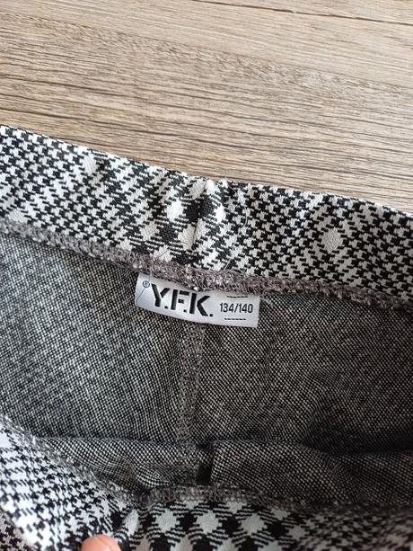 Karovane nohavice 134/140, 134