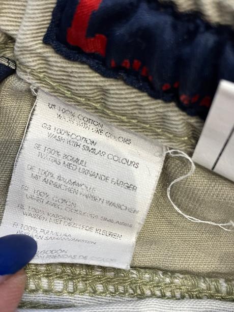 Chlapčenské rifľové kraťasy béžové h&m (4-5 r.), h&m,110