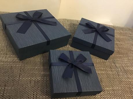 Elegantne krabičky na darčeky 3 ks, 