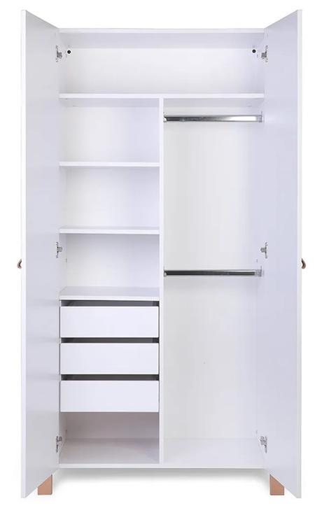 Yappykids yappyétude wardrobe white2 dielna skriňa, 