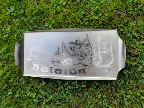 Zberateľské lyžičky, tácka, 