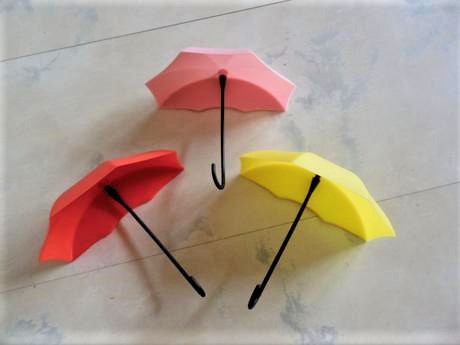 Veselá dekorácia na stenu / 3 ks, 