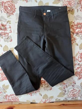 Dievčenské elastické rifle, denim,152