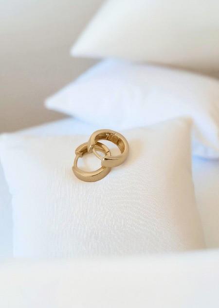 Pozlátené strieborné náušnice, 