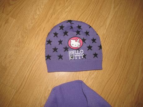 Čiapka + šál +rukavice v.110/116-122/128, one size, sanrio,116