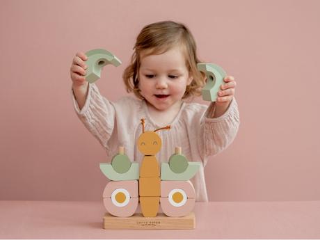 Little dutch motýľ drevený skladací, 