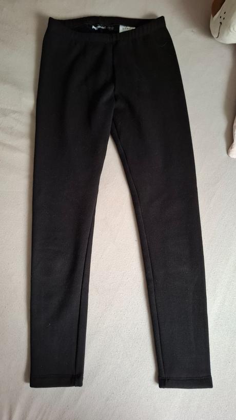 Čierne zateplené legíny, pepperts,134