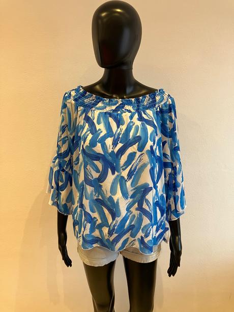 Dámska vzorovaná blúzka amisu (s), amisu,s