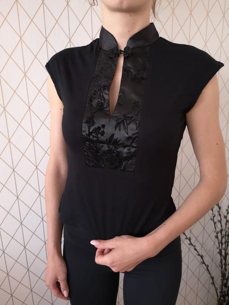 Elegantne tricko, look,38