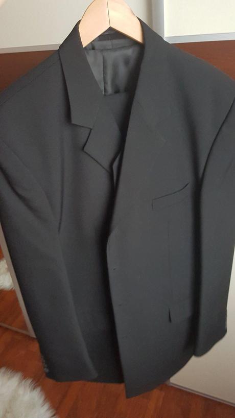 Pánsky oblek s vestou a nohavicami - výpredaj, xl