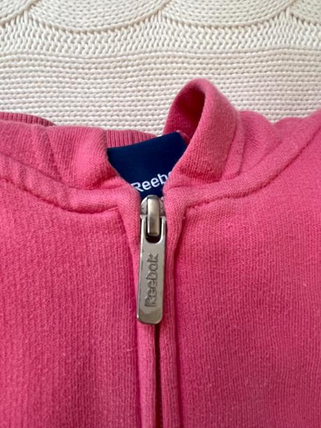 Reebok ružová mikina, reebok,164