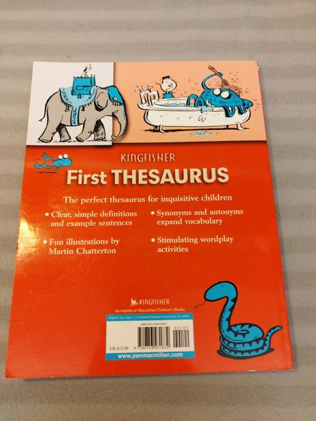 Kingfisher - first thesaurus su23, 