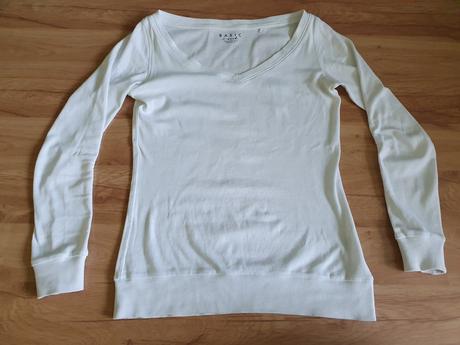 Dámske biele tričko, basics,xs