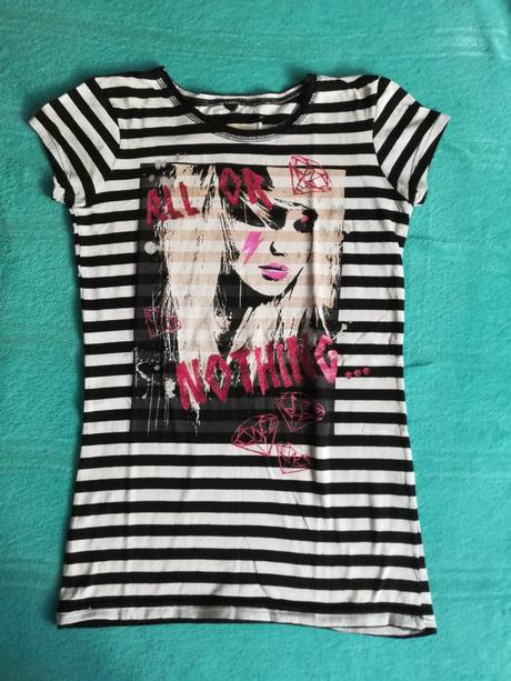 Dievčenské/dámske tričká 7ks, f&f,xs