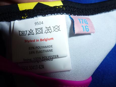 Nenosené plavky s visačkou - knot so bad, 176