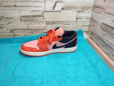 Air jordan 41- kožené oranžové tenisky, air jordan,41