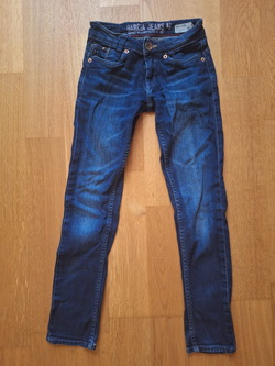 Riflové nohavice, č. 134-140, zara,134